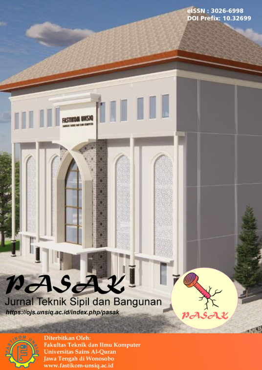 Pasak Jurnal Teknik Sipil dan Bangunan